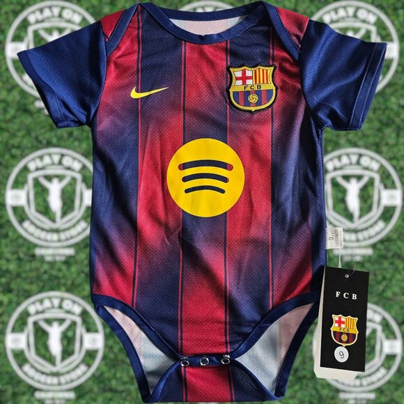 Baby Barcelona 25/26 Home Bodysuit - Picture 1 of 3